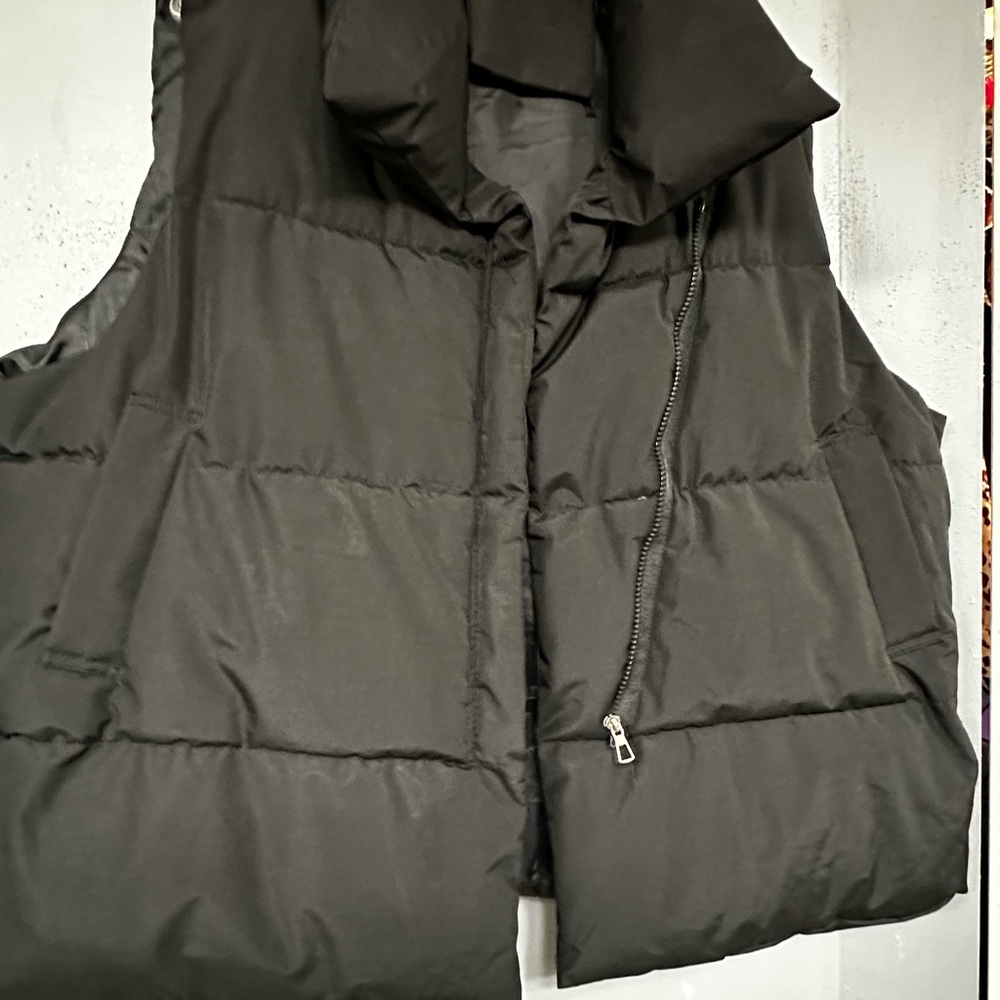 Black Quilted Insulated Vest